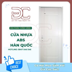 Cửa Nhựa ABS Hàn Quốc DC24.ABS-113.K5300