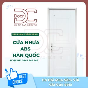 Cửa Nhựa ABS Hàn Quốc DC24.ABS-114.K5300