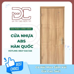 Cửa Nhựa ABS Hàn Quốc DC24.ABS-116.K1129