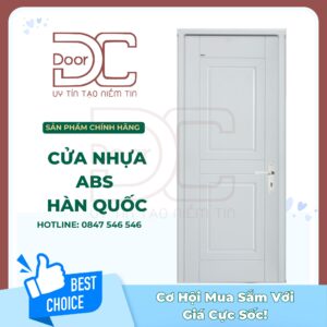 Cửa Nhựa ABS Hàn Quốc DC24.ABS-117.K5300
