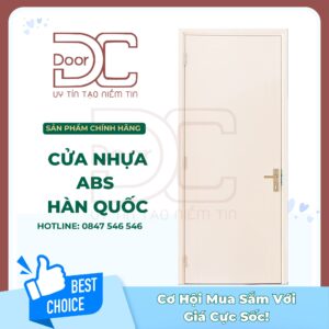 Cửa Nhựa ABS Hàn Quốc DC24.ABS-118.K5300