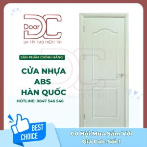 Cửa Nhựa ABS Hàn Quốc DC24.ABS-610.K0201