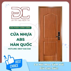 Cửa Nhựa ABS Hàn Quốc DC24.ABS-610.W0901
