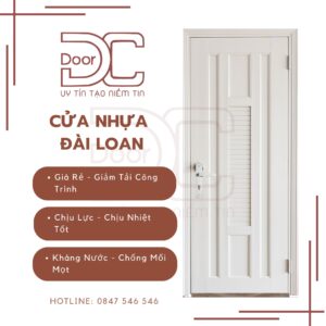 Cửa Nhựa Đài Loan DC24.DL-YW.21