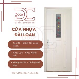 Cửa Nhựa Đài Loan DC24.DL-YW.55