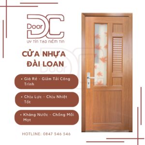 Cửa Nhựa Đài Loan DC24.DL-YY-12