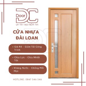 Cửa Nhựa Đài Loan DC24.DL-YY.14
