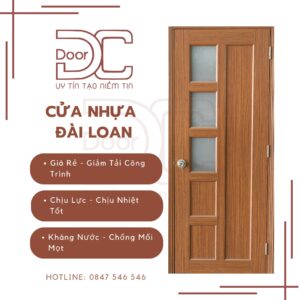 Cửa Nhựa Đài Loan DC24.DL-YY.30