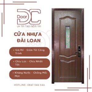 Cửa Nhựa Đài Loan DC24.DLd-03.801C