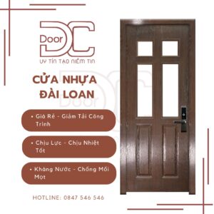 Cửa Nhựa Đài Loan DC24.DLd-03.805E