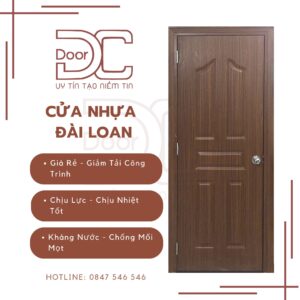 Cửa Nhựa Đài Loan DC24.DLd-03.806