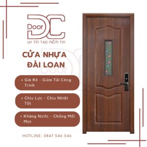 Cửa Nhựa Đài Loan DC24.DLd-04.081C1