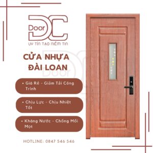 Cửa Nhựa Đài Loan DC24.DLd-04.804C