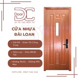 Cửa Nhựa Đài Loan DC24.DLd-05.802Ag